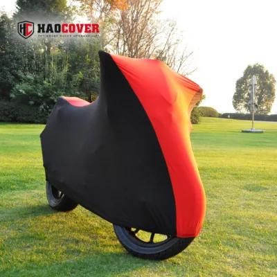 Luxury Motorcycle Cover Indoor Use Perfect Fit Soft Feeling Stretch Material