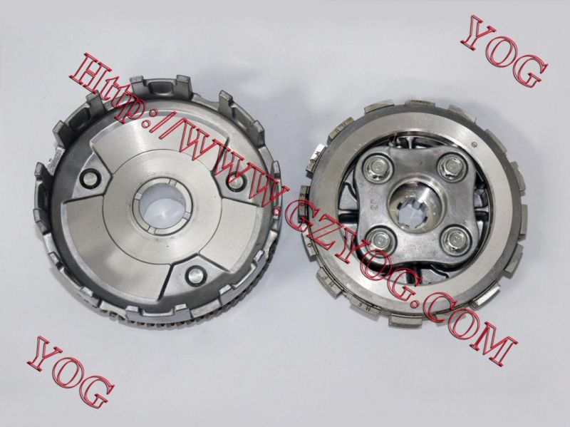 Motorcycle Spare Parts Engine Clutch Center with Gear Complete for Ax100, CB125, Cg150