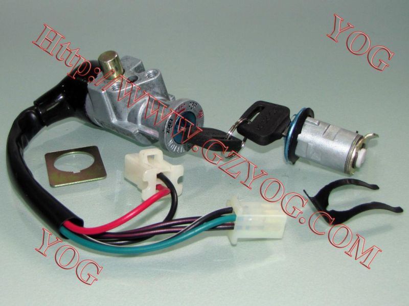 Motorcycle Parts Llave De Contacto Lock Set Ignition Switch Key Set RTR180 Gn125 CB-125ace