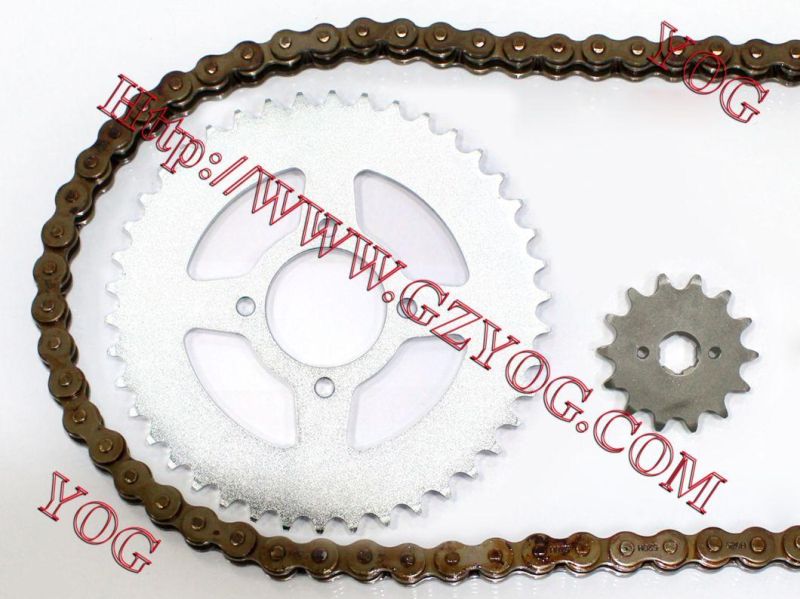 Motorcycle Parts Motorcycle Chain Sprockets Set Titan150 Brazilian Motorcycle for Honda