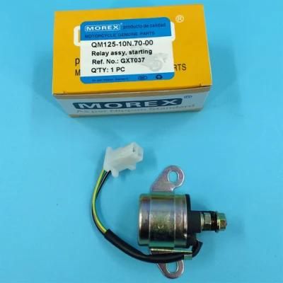 Motorcycle Spare Parts Original Genuine Starting Relay for Qm200gy-B &amp; Gxt-200 Qm125-10n. 70-00 Original Honda Suzuki YAMAHA Bajaj Vespa