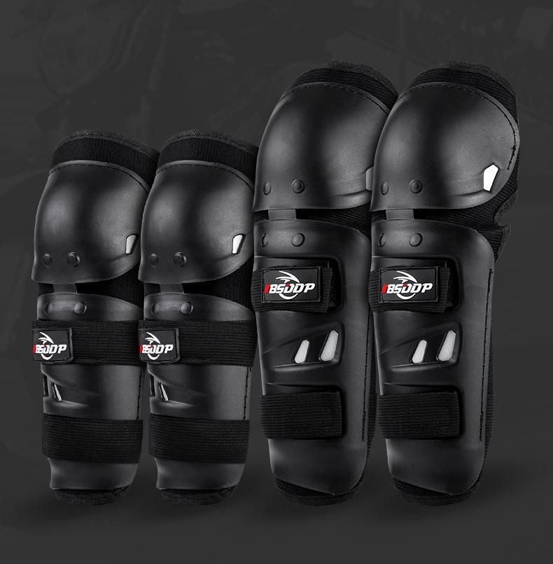 4PCS Motorcycle Cycling Elbow Knee Pads Kneepad Guard Motocross Protection Equipment Joelheiras De Shin Guards Armors Set