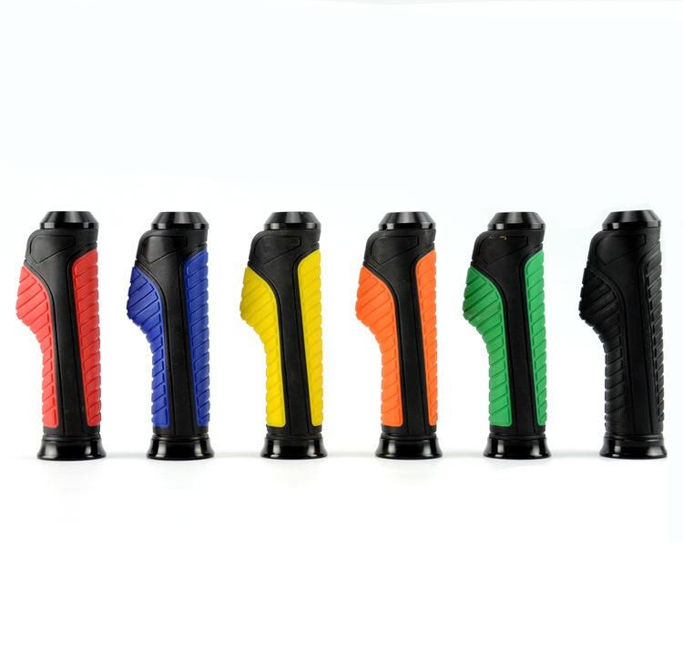 Motorcycle Slock-on Grip Handle Bar Rubber Grip Set