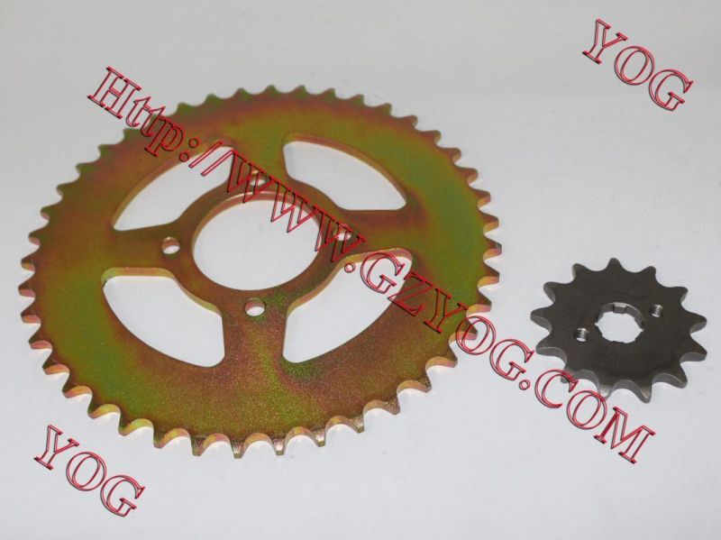 Motorcycle Part Transmission Sprocket Kit Tvs Star Bajaj Boxer