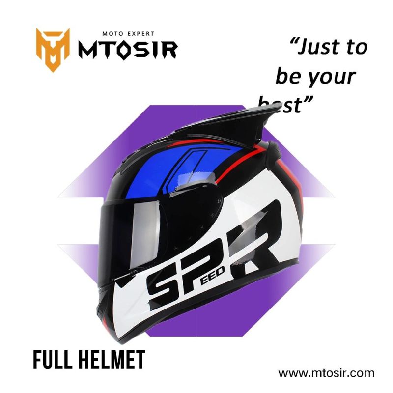 Mtosir Motorcycle Helmet Universal Motocross off-Road Dirt Bike Fashion Full Face Helmet Motorcycle Protective Helmet