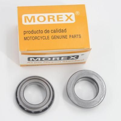 Motorcycle Spare Parts Accessories Morex Genuine Steering Bearing Race Set for XL-125 Eco 100 Original Honda Suzuki YAMAHA Bajaj Vespa