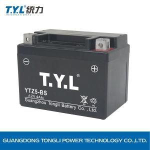 12V4ah/Ytz5-BS High Performance Power Battery Saled-Lead-Acid Motorcycle Battery