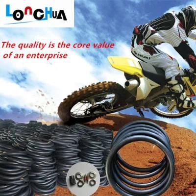 Butyl Rubber Motorcycle Inner Tube for Nigeria Market (500-10)