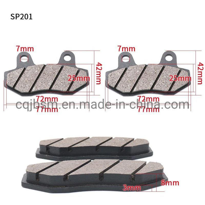 Cqjb Motorcycle Spare Parts Brake Pads