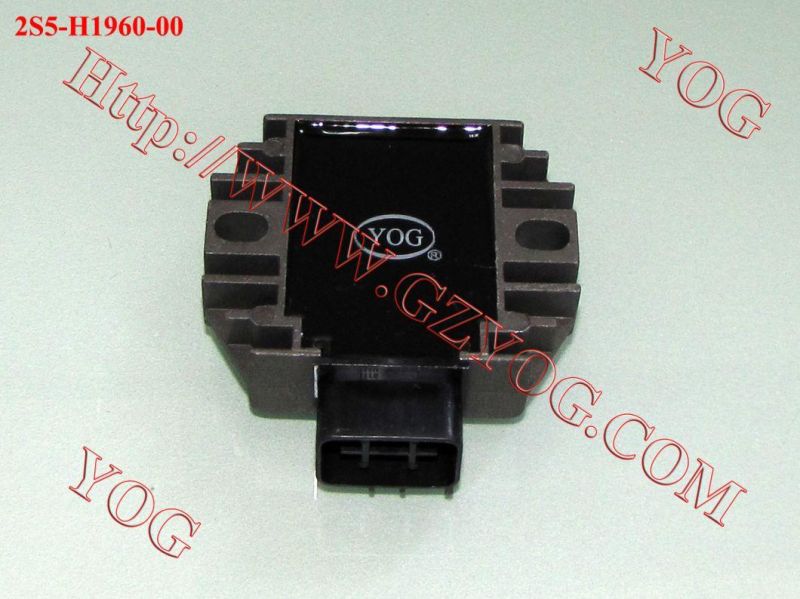 Yog Motorcycle Spare Parts Voltage Rectifier 6V 1 Alambre Eco-100 Ax100