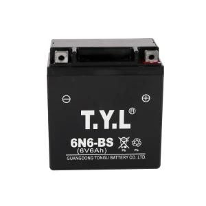 6V Motorcycle Battery