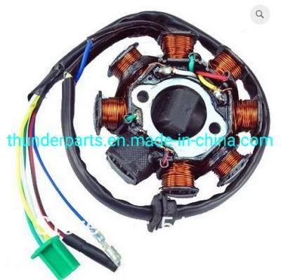 Motorcycle Stator Coil Spare Parts for Gy6 125 150 (8 Coils)