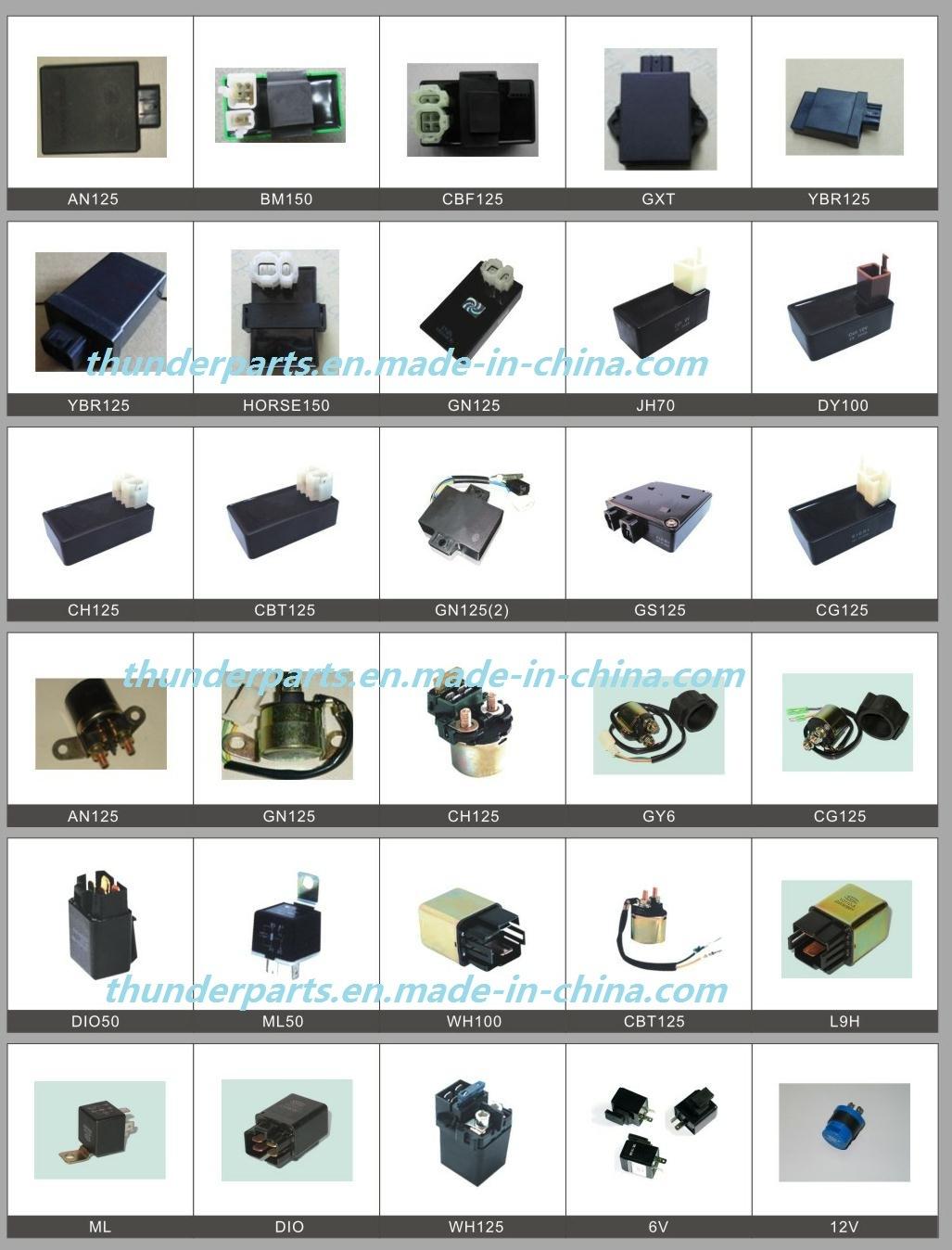Motorcycle Cdi/Encendedor/Cuadrado/Redondo Cg125, XL125/185/200, Cgl125/Gl150. Mototaxi