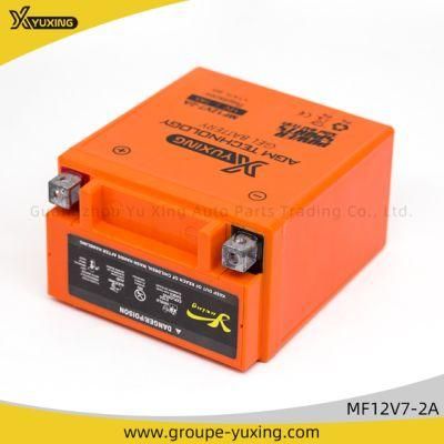 Motorcycle Accessories Motorcycle Parts Motorcycle Battery (MF12V7-2A)