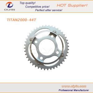 Titan2000 44t Motor Sprocket, 1045 Steel Motorbike Sprocket for Honda Motorcycle