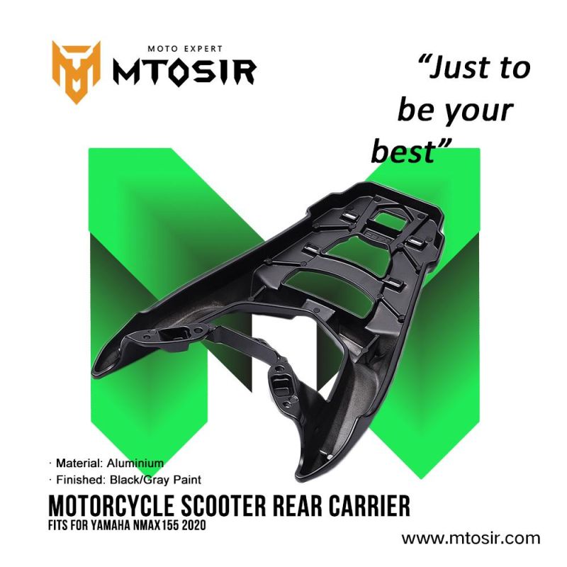 Mtosir High Quality Motorcycle Scooter Rear Carrier Fits for YAMAHA Nmax155 2020 Motorcycle Spare Parts Motorcycle Accessories Luggage Carrier