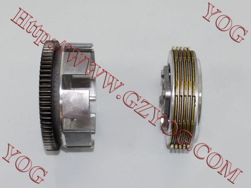 Motorcycle Spare Parts Engine Clutch Center with Gear Complete for Ax100, CB125, Cg150