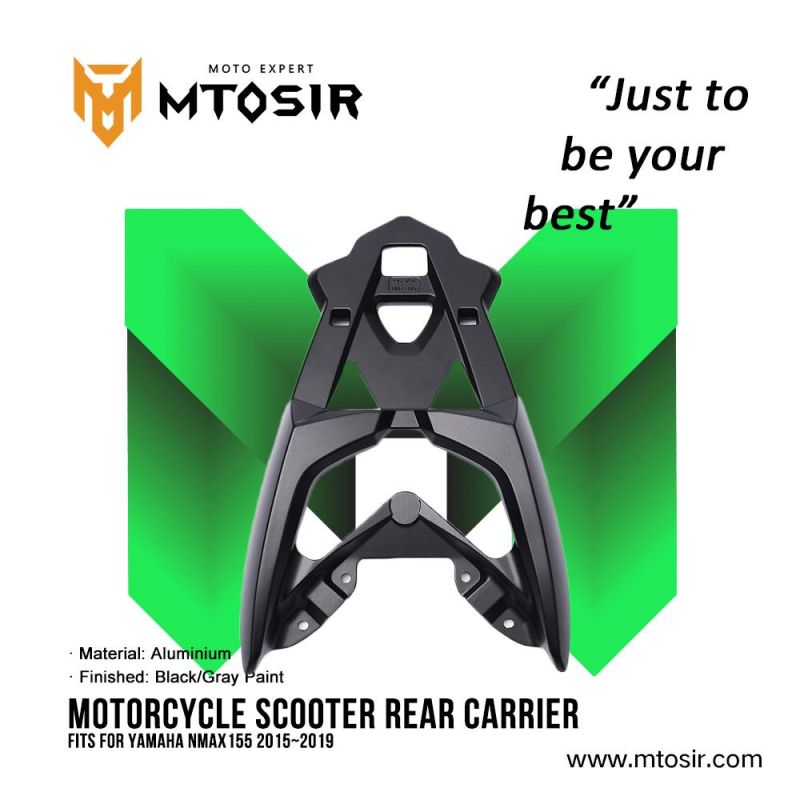 Mtosir High Quality Rear Carrier Motorcycle Scooter Fits for YAMAHA Nmax155 15-19 Motorcycle Spare Parts Motorcycle Accessories Luggage Carrier