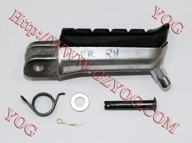Yog Motorcycle Spare Parts Motorcycle Front Footrest for Hj125, En125, Dakar