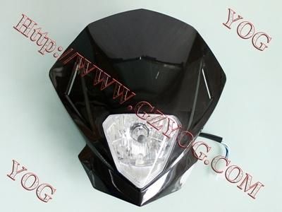 Yog Motorcycle Spare Parts Head Lamp with Fairing Gxt 200