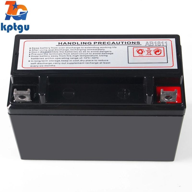 12n6.5-12V6.5ah Longer Lifespan AGM Rechargeable Lead Acid Motorcycle Battery