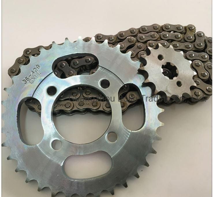 Motorcycle Part Motorcycle Chain Sprocket Kit Chain System Dy100