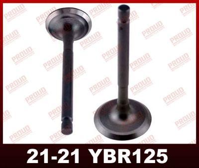 Ybr125 Engine Valve Motorcycle Engine Valve Ybr125 Motorcycle Spare Parts