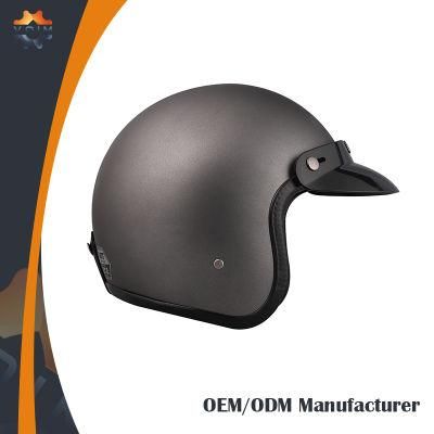 3/4 Open Face Classic Helmet with Hidden Visor High-Quality Advanced ABS