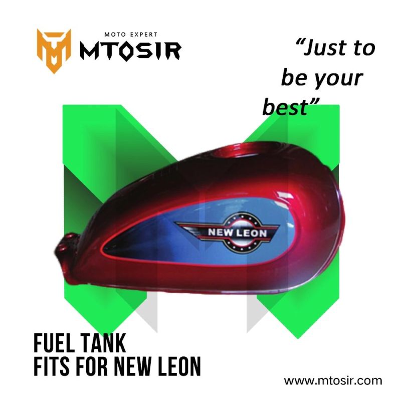 Mtosir Fuel Tank for Suzuki Gn125 En125 Gn125f Red High Quality Gas Fuel Tank Oil Tank Container Motorcycle Spare Parts Chassis Frame Parts