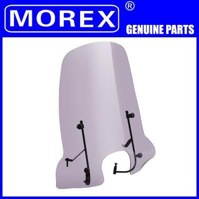 Motorcycle Spare Parts Accessories Morex Genuine Wind Shield for Sym Fiddle III PMMA Material