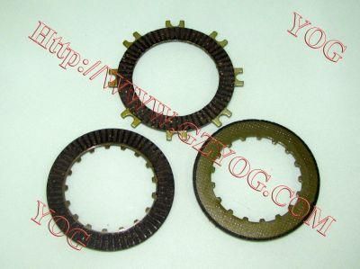 Yog Motorcycle Engine Spare Parts Clutch Fiber Plate for Dy100, Cg125, Tvs Star