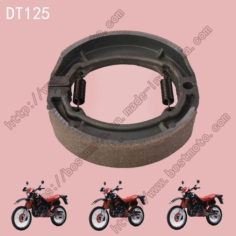 High Quality Motorcycle Accessories Brake Shoes for YAMAHA Dt125 Cc Motorbikes