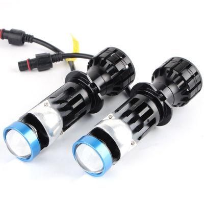 P5 Motorcycle Built-in Lens H4 Special Lens LED Headlights Super Bright Light Modified Headlights