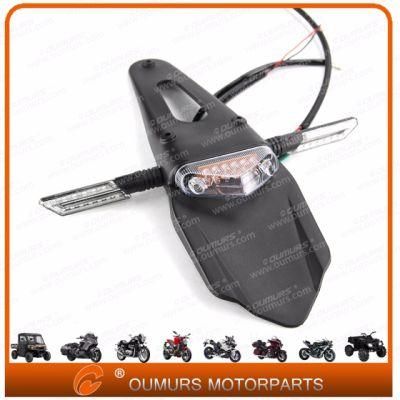 Motorcycle Accessory LED Tail Light Brake Stop Signal Dual Lamps