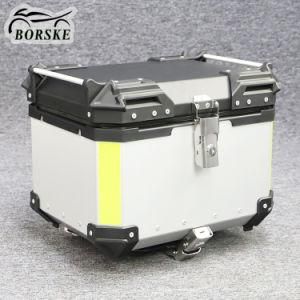 Motorcycle Parts 45L Aluminum Top Box Top Cases Motorcycle Aluminum Alloy Boxes