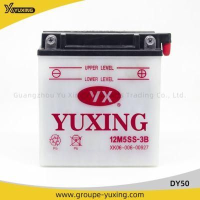China Hingh Quality Motorcycle Spare Parts Motorcycle Battery for Dy50