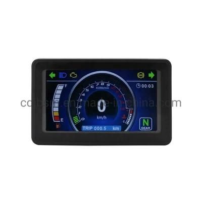 Cqjb New Style Waterproof Motorcycle Digital Speedometer