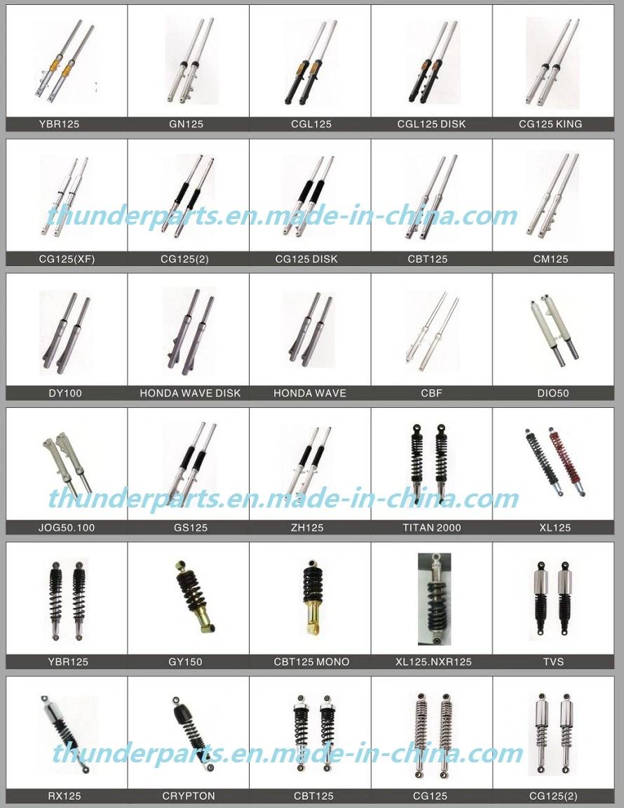 Motorcycle Front Fork/Shock Absober/Telescopcio/Suspension/Barras /Amortiguadore Completa Gn125, Discover, Tvs160, King, Hlx125, Apache RTR180