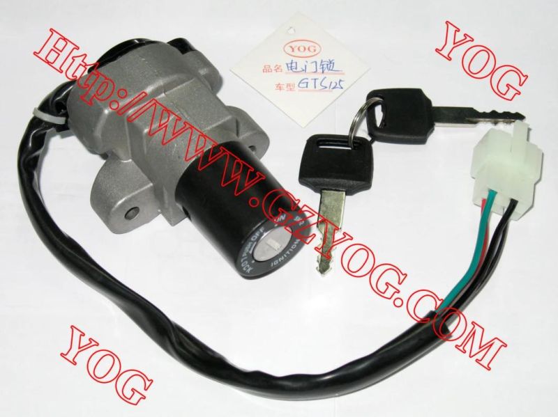 Yog Motorcycle Parts Main Switch Ignition Switch Key Set Switch De Ignicion Titan2000