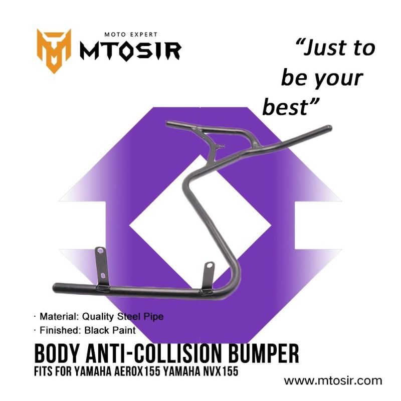 Mtosir Motorcycle Spare Parts Bumper YAMAHA Aerox155 High Quality Body Anti-Collision Bumper