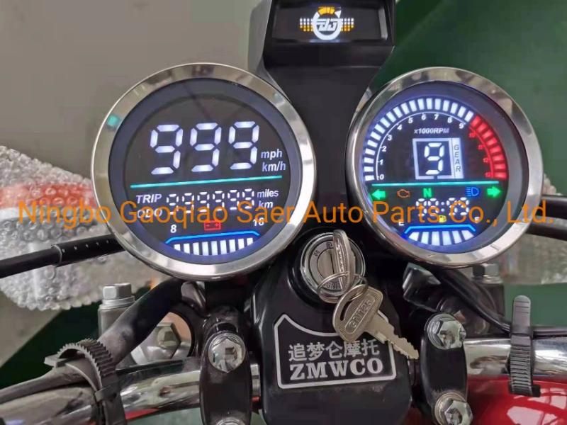 2022 New Modified Gn125 Gn150 LCD Display Motorcycle Instrument Assembly Suitable for Suzuki
