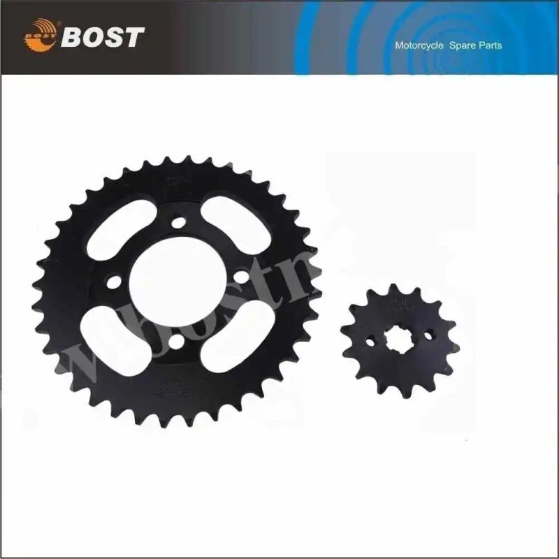 High Quality Motorcycle Parts Sprocket Set for Dayang Dy100 Motorbikes