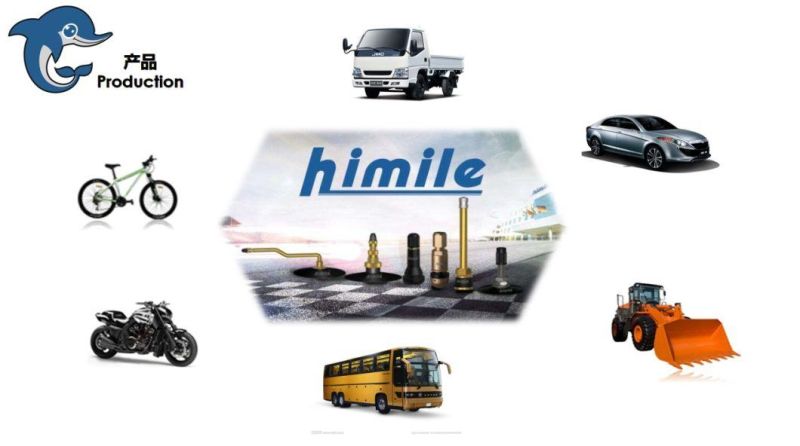 Himile Car Tires DIN7777-45 Motorcycle Valve Rubber Base Innter Tube Tire Valve Motorcycle Tires.