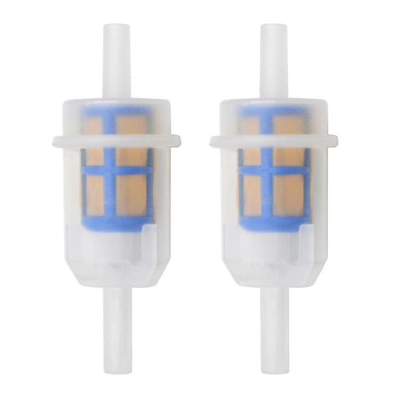 8mm White Plastic Motorcycle Gas Fuel Filter for Element Scooter