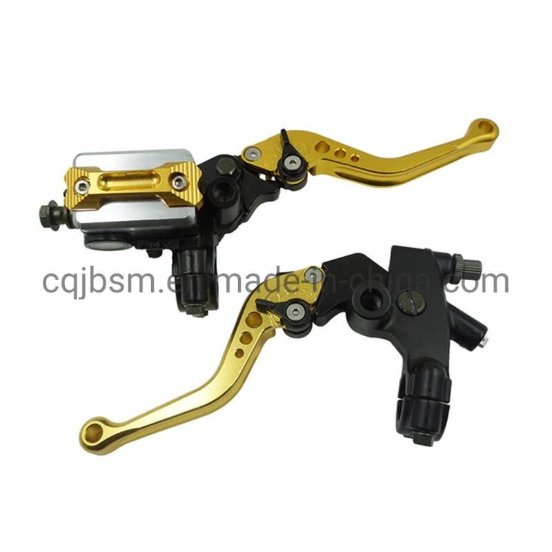 Cqjb Motorcycle Modification Accessories CNC Brake Upper Pump 22mm Clutch Handbrake Assembly Hydraulic Disc Brake Pump Mirror Seat Handbrake Clutch Lever