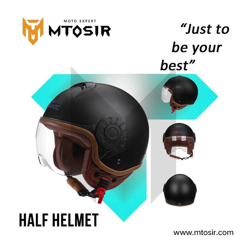 Mtosir Motorcycle Half Face Helmet Universal Four Seasons Motorcycle Accessories Adult Full Face Flip Helmet Motorcycle Helmet