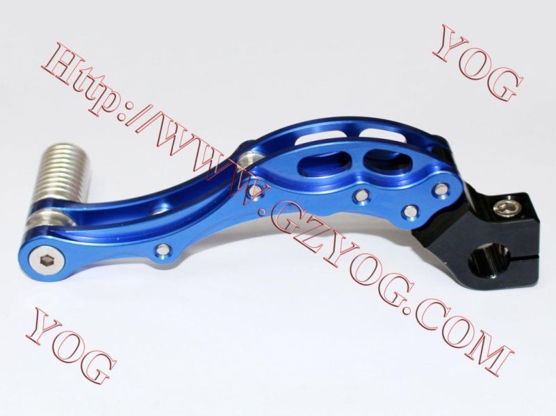 Yog Motorcycle Parts Motorcycle Shift Pedal for Cg125 Alluminum Material Golden Color