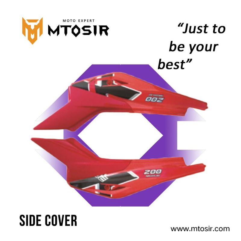 Mtosir Motorcycle Chassis Plastic Parts Face Cover Dirt Bike Gy200, Mototel Skua 200/250 High Quality Professional Face Cover