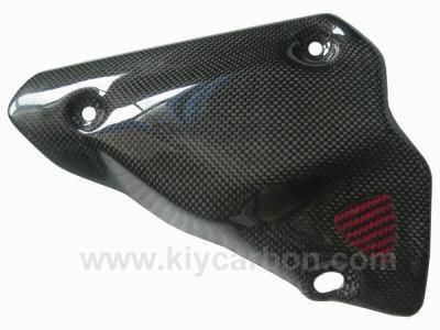 Red Hybrid Kevlar &amp; Carbon Fiber Part