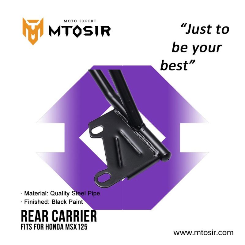 Mtosir Motorcycle Spare Parts Accessories Rear Carrier M3 Monkey Honda Msx 125 High Quality Professional Rear Carrier